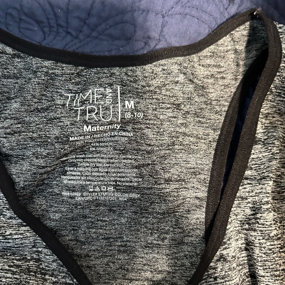 Time and tru maternity tank top